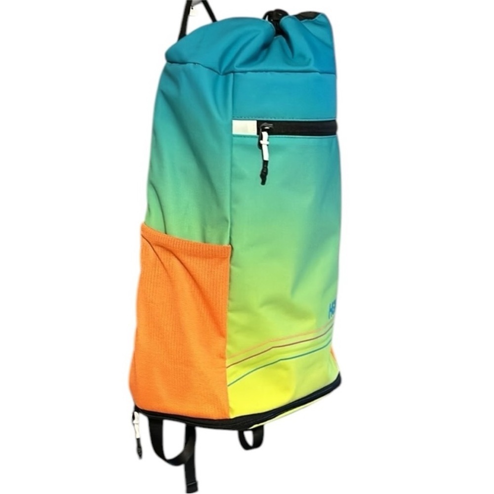 Hoka One One Ocean Mist Gradient Field Backpack Shoe Bag Lightweight Storage - Picture 2 of 3